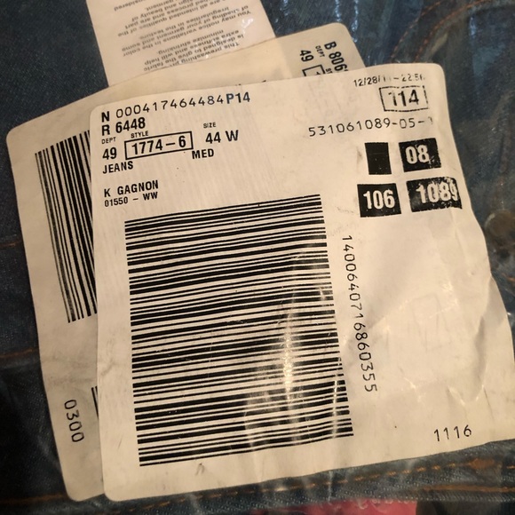 44W woman within jeans medium wash - Picture 4 of 8